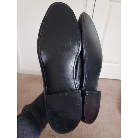 Vintage ALDEN Mens Size 13 Handmade In The USA Black Wing Shoes AAAA/AA - Picture 14 of 16